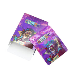 Holographic Clown Smell Proof Metallized Foil Stand Strong® Bags with Matching Box 3.5g