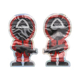 Holographic Die Cut Pink Guard Smell Proof Metallized Foil Stand Strong® Bags