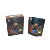 Holographic Tarantula Smell Proof Metallized Foil Stand Strong® Bags with Matching Box