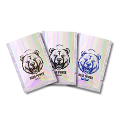 Customizable Glossy Diamond Holographic Mylar Foil Open Top Bags (Basic Printing)