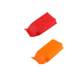 Matte Side Gusset Metallized Foil Open Top Block Bottom Bags with Tear Notch