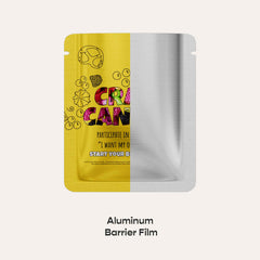 Customizable Matte Aluminum Open Top Packaging Bags (Full Customization)