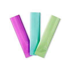 Customizable Double-Sided Glossy Aluminum Open Top Stick Pouches (Basic Printing)