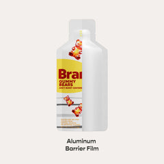 Customizable Double-Sided Aluminum Bottle Shape Open Bottom Packaging Bag (Full Customization)