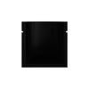 Colorful Matte Aluminum Foil Open Fill Packaging Bags - Flat Black