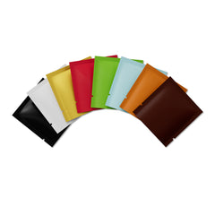 Colorful Matte Aluminum Foil Open Fill Packaging Bags