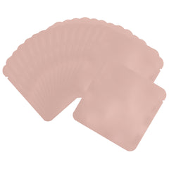 Matte Birthday Pink Square Aluminum Foil Packaging Bag with Rounded Corners