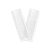 Customizable Glossy Quartz Clear Plastic Flat Open Top Stick Pouches (Basic Printing)
