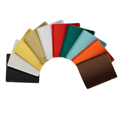 Matte Colored Square Aluminum with Rounded Corner Stand Up SlickSeal™ Bags