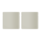Matte Snowy White Square Aluminum with Rounded Corner Stand Up SlickSeal™ Bags