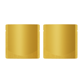 Matte Brass Gold Square Aluminum with Rounded Corner Stand Up SlickSeal™ Bags