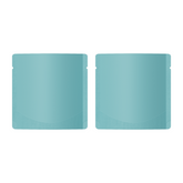 Matte Powder Blue Square Aluminum with Rounded Corner Stand Up SlickSeal™ Bags