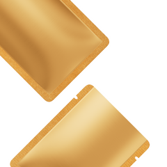 Double-Sided Matte Aluminum Open Bottom SlickSeal™ Sample Bags