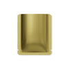 Colorful Matte Aluminum Open Bottom Packaging Bags - Mari Gold