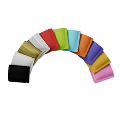 Colorful Matte Aluminum Open Bottom Packaging Bags