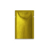 Shimmery Textured Metallized Foil Open Top Packaging Bags - Shimmering Gold