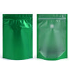 Coffee Valve Stand Strong® Packaging Bags with Zipper Seal - Caffeinated Green