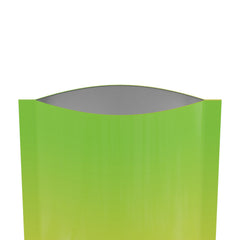 Glossy Double-Sided Two-Tone Ombre Gradient Mylar Open Top Packaging Bags