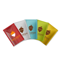 Customizable Matte Plastic Open Top Bags with Frosted Window (Basic Printing)