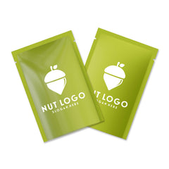 Customizable Matte Plastic Open Top Bags with Frosted Window (Basic Printing)
