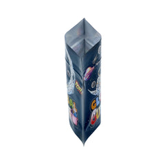 Holographic Astronaut Smell Proof Metallized Foil Stand Strong® Bags with Matching Box 3.5g