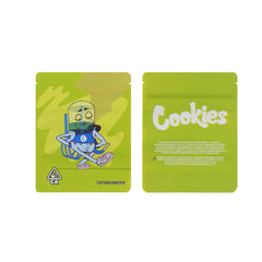 Matte SF Summer Theme Smell Proof Metallic Foil Stand Strong® Bags