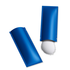 Long Metallic Aluminum SlickSeal™ Stick Pouches