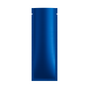 Long Metallic Aluminum SlickSeal™ Stick Pouches - Shock Blue