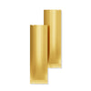 Double-Sided Matte Aluminum Foil SlickSeal™ Stick Bags - Brass Gold