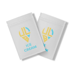 Customizable Matte Double Sided Metallic Mylar Flat Zipper Seal Bags (Basic Printing)