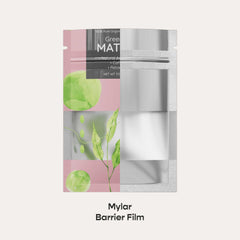 Customizable Matte Frosted Window Aluminum Flat Zipper Seal Bags (Full Customization)