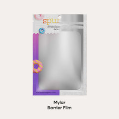 Customizable Matte Gradient Zipper Seal Bags with Translucent Window and Hang Hole (Full Customization)