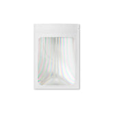 Customizable Flat Zipper Seal Window Bags with Holographic Interior (Full Customization)