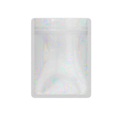 Customizable Clear and Half Gemstone Colored Mylar Flat Zipper Seal Bags (Full Customization)