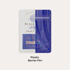 Customizable Clear and Half Gemstone Colored Mylar Flat Zipper Seal Bags (Full Customization)