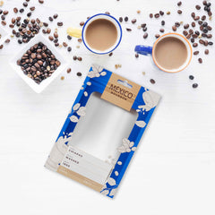 Customizable Matte Mylar Foil Flat Zipper Seal Bags with Translucent Border & Butterfly Hang Hole (Full Customization)