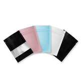 Customizable Matte Frosted Window Aluminum Flat Zipper Seal Bags (Basic Printing)