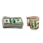 Matte Currency Die Cut Smell Proof Mylar Foil Flat Zipper Seal Bags