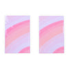 Glossy Double-Sided Bubblegum Pink Ombre Gradient Mylar QuickQlick® Bags - Bubblegum Pink