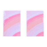 Glossy Double-Sided Bubblegum Pink Ombre Gradient Mylar QuickQlick® Bags