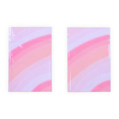 Glossy Double-Sided Bubblegum Pink Ombre Gradient Mylar QuickQlick® Bags