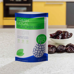 Customizable Double-Sided Matte Mylar Stand Up Zipper Seal Bags (Full Customization)