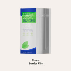 Customizable Double-Sided Matte Mylar Stand Up Zipper Seal Bags (Full Customization)