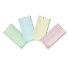 Customizable Pastel Tall Stand Up Zipper Seal Bags with Round Hang-Hole (Basic Printing)