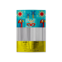 Customizable Glossy Metallic Foil with Transparent Window Stand Up Zipper Seal Bags (Full Customization)