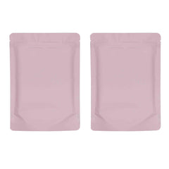 Matte Metalized Foil Stand Strong® Packaging Zip Bags with Rounded Corners