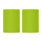 Matte Pistachio Green Metalized Foil Stand Strong® Packaging Bags with Rounded Corners