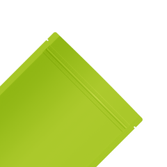 Matte Pistachio Green Metalized Foil Stand Strong® Packaging Bags with Rounded Corners