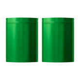 Matte Sea Green Mylar Stand Strong® Bags with Rounded Corners