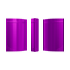 Matte Amythest Purple Mylar Stand Strong® Bags with Rounded Corners - Amethyst Purple